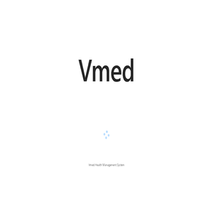 Vmed Health Management System